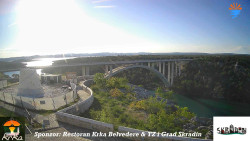 Skradin, řeka Krka, most A1