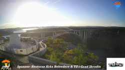 Skradin, řeka Krka, most A1