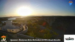 Skradin, řeka Krka, most A1