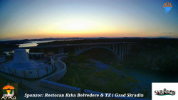 Skradin, řeka Krka, most A1