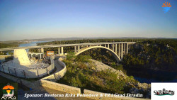 Skradin, řeka Krka, most A1