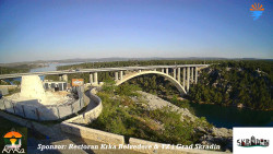 Skradin, řeka Krka, most A1