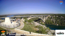Skradin, řeka Krka, most A1