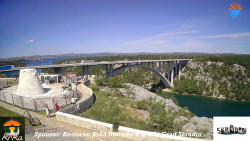 Skradin, řeka Krka, most A1