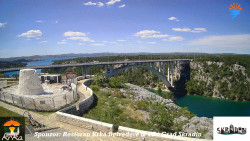 Skradin, řeka Krka, most A1