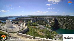 Skradin, řeka Krka, most A1