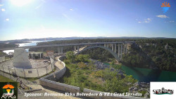 Skradin, řeka Krka, most A1