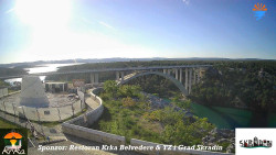 Skradin, řeka Krka, most A1