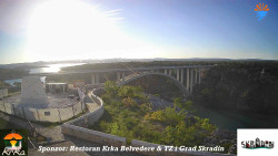 Skradin, řeka Krka, most A1