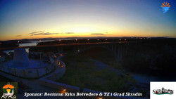 Skradin, řeka Krka, most A1