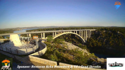 Skradin, řeka Krka, most A1