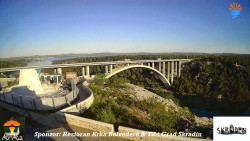 Skradin, řeka Krka, most A1