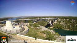 Skradin, řeka Krka, most A1