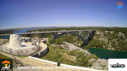 Skradin, řeka Krka, most A1