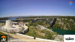 Skradin, řeka Krka, most A1