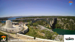 Skradin, řeka Krka, most A1