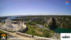 Skradin, řeka Krka, most A1