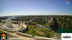 Skradin, řeka Krka, most A1