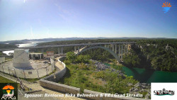 Skradin, řeka Krka, most A1