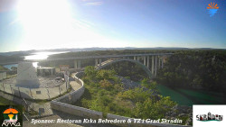 Skradin, řeka Krka, most A1