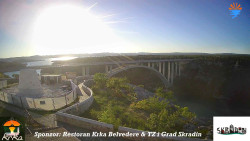 Skradin, řeka Krka, most A1