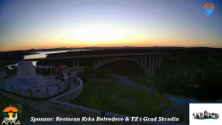 Skradin, řeka Krka, most A1