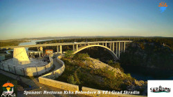 Skradin, řeka Krka, most A1