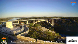 Skradin, řeka Krka, most A1