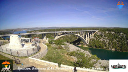 Skradin, řeka Krka, most A1