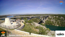 Skradin, řeka Krka, most A1