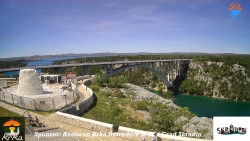 Skradin, řeka Krka, most A1