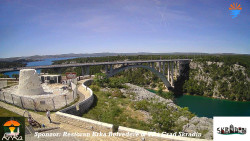 Skradin, řeka Krka, most A1