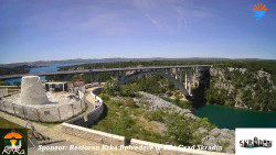 Skradin, řeka Krka, most A1