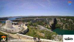 Skradin, řeka Krka, most A1