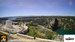 Skradin, řeka Krka, most A1