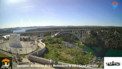 Skradin, řeka Krka, most A1