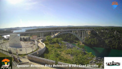 Skradin, řeka Krka, most A1