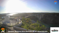 Skradin, řeka Krka, most A1