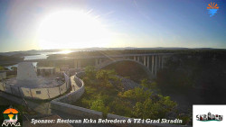 Skradin, řeka Krka, most A1