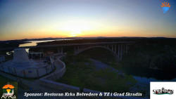 Skradin, řeka Krka, most A1