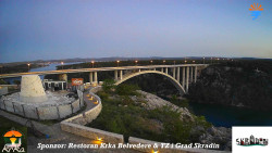 Skradin, řeka Krka, most A1