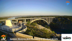 Skradin, řeka Krka, most A1