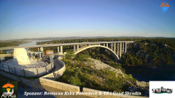 Skradin, řeka Krka, most A1