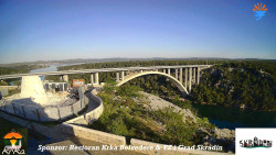 Skradin, řeka Krka, most A1