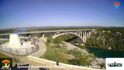 Skradin, řeka Krka, most A1