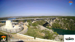 Skradin, řeka Krka, most A1