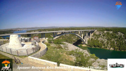 Skradin, řeka Krka, most A1
