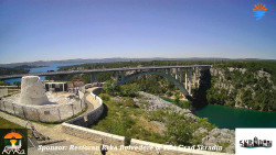 Skradin, řeka Krka, most A1