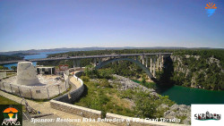 Skradin, řeka Krka, most A1