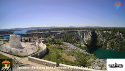 Skradin, řeka Krka, most A1